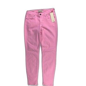 CJ Cookie Johnson Size 26 Womens Jeans Pink Stretch Low Rise Skinny